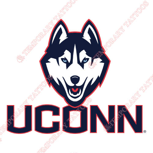 UConn Huskies Customize Temporary Tattoos Stickers NO.6655